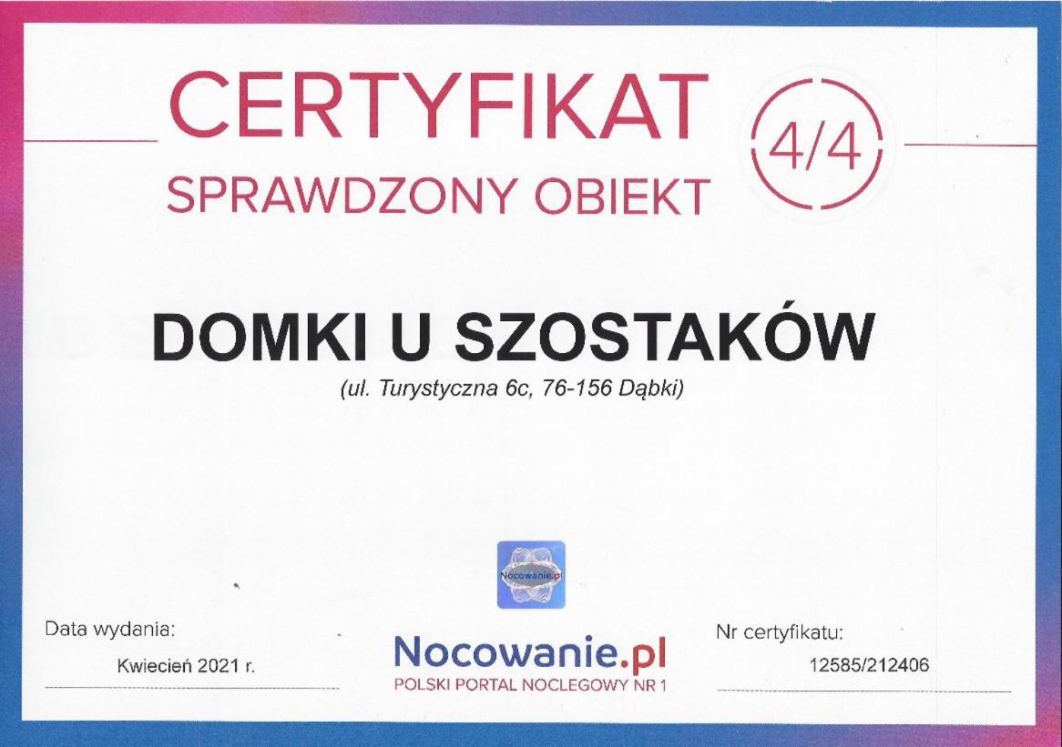 Domki U Szostakow ดอมกี ภายนอก รูปภาพ